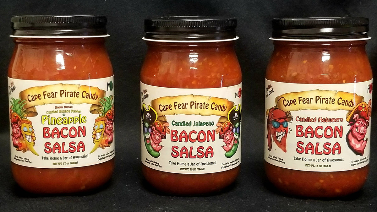 Honey Kissed Candied Banana Pepper & Pineapple Bacon Salsa, A Fern